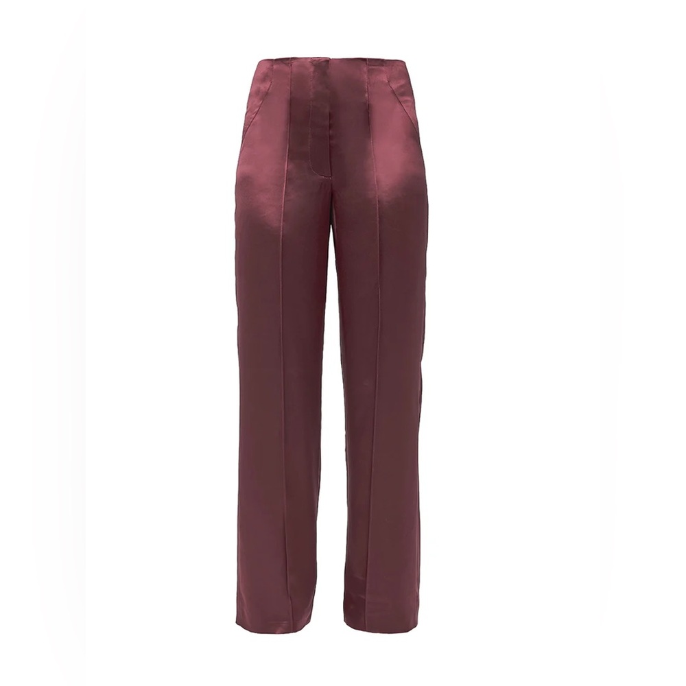 As by DF COLLINS SATIN TROUSERS